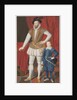 Sir Walter Raleigh and son, 1602 by Anonymous