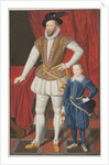 Sir Walter Raleigh and son, 1602 by Anonymous