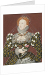 Portrait of Elizabeth I of England by Anonymous