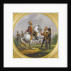 Chief Officer and Under Officer of the Life-Guards Hussar Regiment, 1829 by Lev Alexandrovich Belousov