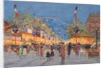Foire aux Pains dEpices. Place de la Nation, c. 1930 by Eugene Galien-Laloue