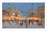 Foire aux Pains dEpices. Place de la Nation, c. 1930 by Eugene Galien-Laloue