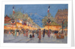 Foire aux Pains dEpices. Place de la Nation, c. 1930 by Eugene Galien-Laloue