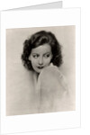 Portrait of Greta Garbo, 1927 by Russell Ball