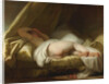 Young girl sleeping, Between 1758 and 1761 by Jean Honoré Fragonard