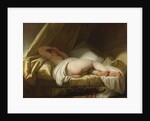 Young girl sleeping, Between 1758 and 1761 by Jean Honoré Fragonard