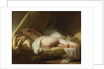 Young girl sleeping, Between 1758 and 1761 by Jean Honoré Fragonard