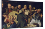 An orchestra rehearsal, c. 1920 by Pompeo Massani