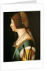 Portrait of Bianca Maria Sforza, the second wife of Maximilian I, Holy Roman Emperor, 14 by Giovanni Ambrogio De Predis