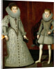 The Infante Philip, later King Philip IV of Spain and his sister Anne of Austria (1601-1 by Bartolomé González y Serrano