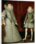 The Infante Philip, later King Philip IV of Spain and his sister Anne of Austria (1601-1 by Bartolomé González y Serrano