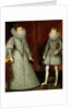 The Infante Philip, later King Philip IV of Spain and his sister Anne of Austria (1601-1 by Bartolomé González y Serrano