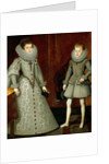 The Infante Philip, later King Philip IV of Spain and his sister Anne of Austria (1601-1 by Bartolomé González y Serrano