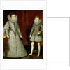 The Infante Philip, later King Philip IV of Spain and his sister Anne of Austria (1601-1 by Bartolomé González y Serrano