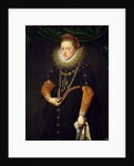 Portrait of Constance of Austria (1588?1631), queen of Poland, ca 1603 by Frans Pourbus the Younger