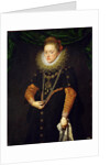 Portrait of Constance of Austria (1588?1631), queen of Poland, ca 1603 by Frans Pourbus the Younger
