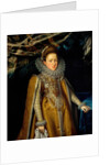 Portrait of Archduchess Maria Maddalena of Austria, Grand Duchess of Tuscany, ca 1604 by Frans Pourbus the Younger
