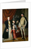 Holy Roman Emperor Maximilian II of Austria and his wife Infanta Maria of Spain with the by Giuseppe Arcimboldo