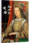 Portrait of Eleanor of Portugal, Holy Roman Empress, after 1468 by Hans Burgkmair the Elder