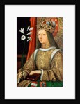 Portrait of Eleanor of Portugal, Holy Roman Empress, after 1468 by Hans Burgkmair the Elder