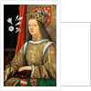 Portrait of Eleanor of Portugal, Holy Roman Empress, after 1468 by Hans Burgkmair the Elder