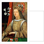 Portrait of Eleanor of Portugal, Holy Roman Empress, after 1468 by Hans Burgkmair the Elder