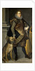 Archduke Maximilian Ernest of Austria with a hunting dog, 1604 by Joseph Heintz the Elder