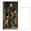 Archduke Maximilian Ernest of Austria with a hunting dog, 1604 by Joseph Heintz the Elder