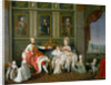 Leopold I, Grand Duke of Tuscany with his wife Maria Luisa and their children, 1773 by Wenzel Werlin