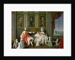 Leopold I, Grand Duke of Tuscany with his wife Maria Luisa and their children, 1773 by Wenzel Werlin