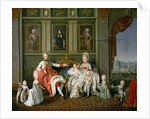 Leopold I, Grand Duke of Tuscany with his wife Maria Luisa and their children, 1773 by Wenzel Werlin