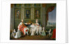 Leopold I, Grand Duke of Tuscany with his wife Maria Luisa and their children, 1773 by Wenzel Werlin