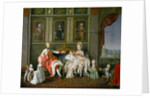 Leopold I, Grand Duke of Tuscany with his wife Maria Luisa and their children, 1773 by Wenzel Werlin