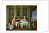 Leopold I, Grand Duke of Tuscany with his wife Maria Luisa and their children, 1773 by Wenzel Werlin