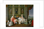 Leopold I, Grand Duke of Tuscany with his wife Maria Luisa and their children, 1773 by Wenzel Werlin