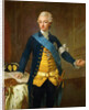 Portrait of Gustav III of Sweden, 1771 by Lorenz II Pasch