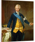 Portrait of Gustav III of Sweden, 1771 by Lorenz II Pasch
