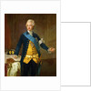 Portrait of Gustav III of Sweden, 1771 by Lorenz II Pasch