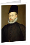 Portrait of Philip II, King of Spain and Portugal, 1568 by Alonso Sánchez Coello