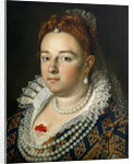 Portrait of Bianca Cappello, Grand Duchess of Tuscany, 1585-1586 by Scipione Pulzone