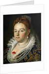 Portrait of Bianca Cappello, Grand Duchess of Tuscany, 1585-1586 by Scipione Pulzone