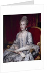 Portrait of Infanta Maria Luisa of Spain, Holy Roman Empress, 1770 by Anton Raphael Mengs