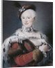 Portrait of Infanta Maria Luisa of Spain, Holy Roman Empress, 1763 by Lorenzo Baldissera Tiepolo