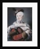 Portrait of Infanta Maria Luisa of Spain, Holy Roman Empress, 1763 by Lorenzo Baldissera Tiepolo