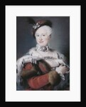 Portrait of Infanta Maria Luisa of Spain, Holy Roman Empress, 1763 by Lorenzo Baldissera Tiepolo