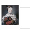 Portrait of Infanta Maria Luisa of Spain, Holy Roman Empress, 1763 by Lorenzo Baldissera Tiepolo