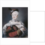 Portrait of Infanta Maria Luisa of Spain, Holy Roman Empress, 1763 by Lorenzo Baldissera Tiepolo