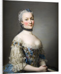 Portrait of Katarzyna Mniszech, née Zamoyska, 1753 by Alexander Roslin