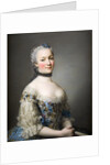 Portrait of Katarzyna Mniszech, née Zamoyska, 1753 by Alexander Roslin