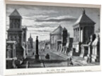 Via Appia Near Rome (Reconstruction), 1882 by Anonymous